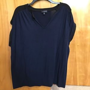 The Limited Dark Blue/Black Top - XL